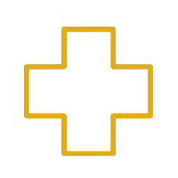 medical plus gold icon
